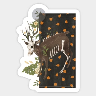 Halloween deer Sticker